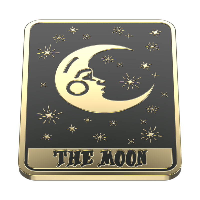 Enamel Tarot Card Moon image number 10