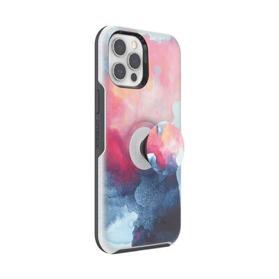 Secondary image for hover Otter + Pop Symmetry Series Case Aura Smoke — iPhone 12 Pro Max
