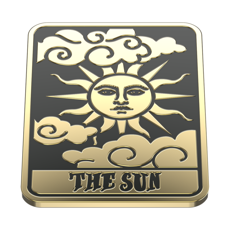 Enamel Tarot Card Sun image number 9