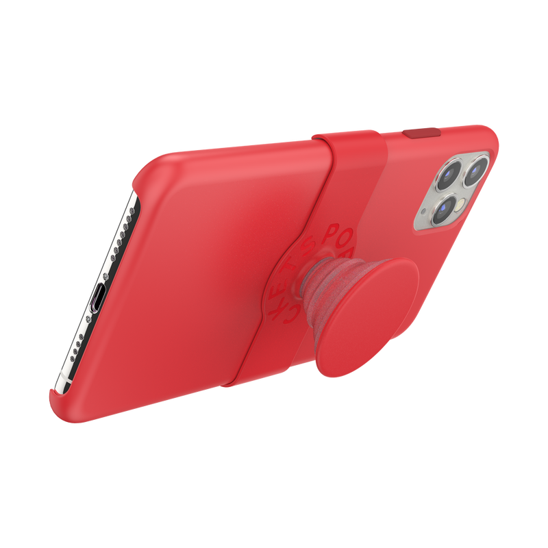PopGrip Slide Apple Red — iPhone 11 Pro Max image number 2