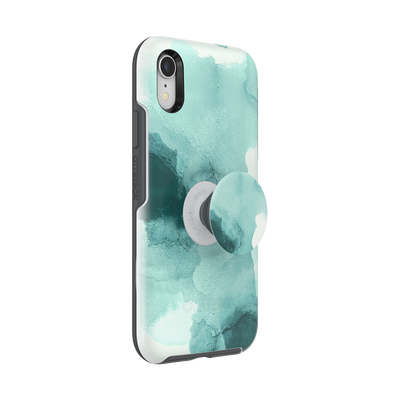 Secondary image for hover Otter + Pop Symmetry Series Case Tourmaline Smoke — iPhone XR