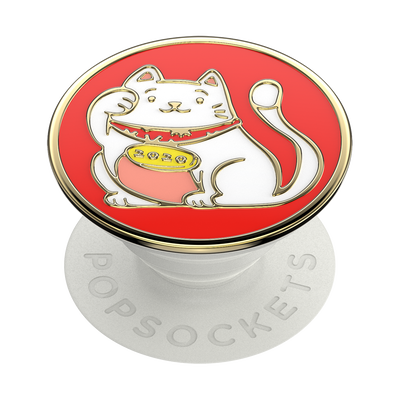 Secondary image for hover Enamel Lucky Cat